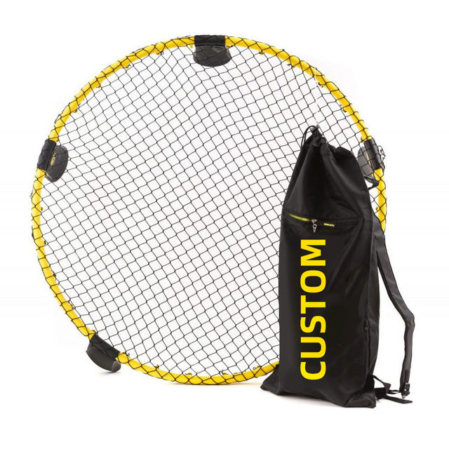 Slammo Game Set (Includes 3 Balls, Carrying Case and Rules) - Outdoor Lawn, Beach & Tailgating Roundnet Game