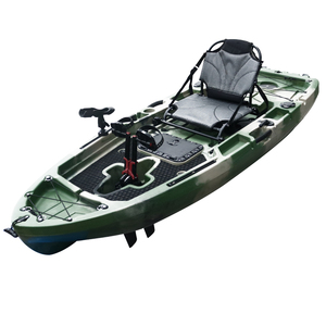 Aleta de accionamiento de Pedal de 8 pies, Material plástico de casco de HDPE para Kayak de pesca con timón, Motor eléctrico para barco - Product Image 2