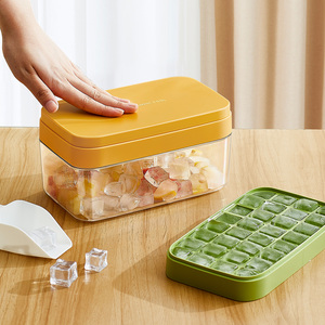 Tùy Chỉnh Báo Chí Loại <span class=keywords><strong>Ice</strong></span> Cube Khay Container Khối Khuôn Khay - Product Image 2