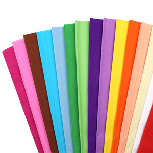 Papier crêpe mince coloré pour bricolage à la main Rose grenouille son papier fleur rides bricolage Rose pour Halloween nouvel an Graduation - Product Image 3