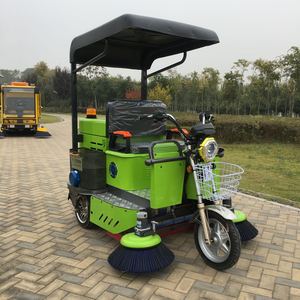 Machine de nettoyage de sols industriels autoportée pour l'extérieur, aspirateur de poussière pour routes urbaines - Product Image 6