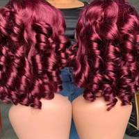 Perruques sans colle en cheveux humains Wear Go avec nœuds miniatures, épaisses, ondulées et volumineuses, perruques frontales 13*6 en dentelle complète en cheveux humains