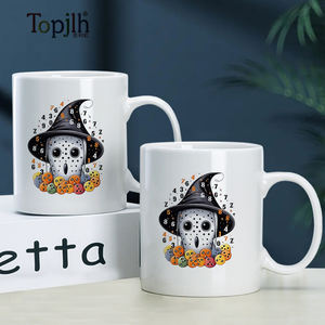 Topjlh, venta al por mayor, tazas de sublimación baratas de 11oz, tazas de polímero de cerámica blancas Lisas <span class=keywords><strong>para</strong></span> sublimación, tazas en blanco al por mayor - Product Image 3