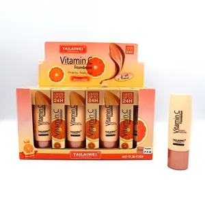 F209 Tailaimei Grosir Vitamin C Cakupan Penuh Foundation Matte Alami Kelembaban Tahan Air Makeup Foundation Cair