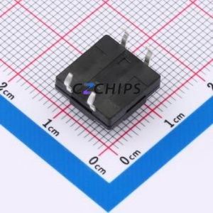 SMG-12-H065A1 Tactile Switch Through hole Component (THT)-4P,12x12mm Switch Single Pole Single Throw Round Button 2.5N 12mm - Product Image 2