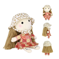 Nouveau design de poupée douce et mignonne en peluche avec tissu amovible, poupées Kpop en peluche de coton personnalisées pour filles, cadeaux