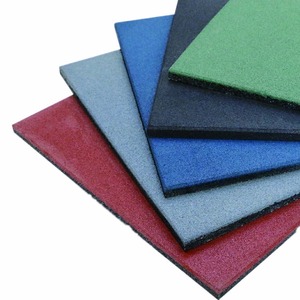 SHANZHONG 2025 nouveaux matériaux de bonne qualité EN1177 certifié matériau sûr utilisation de terrain de jeu carrelage en caoutchouc souple - Product Image 2