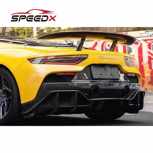 Para <span class=keywords><strong>Maserati</strong></span> MC20 7D difusor de carbono siete diseño cuerpo Kit MC20 difusor de labio trasero - Product Image 2