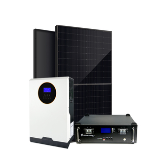 ชุดระบบโซลาร์เซลล์ออฟกริด Smsenergy3Kw 5Kw 10Kw 15Kw พร้อมแบตเตอรี่ แผงโซลาร์เซลล์ MPPT และโมดูลโซลาร์เซลล์ - Product Image 2