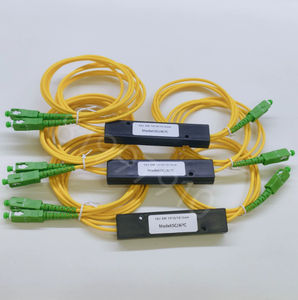 Répartiteur FBT <span class=keywords><strong>de</strong></span> type boîtier 1x2 SC-APC, Coupleur conique fusionné FBT SC-APC, Répartiteur <span class=keywords><strong>de</strong></span> fibre optique 1x2 1310 1550nm, Répartiteur FBT SC-UPC - Product Image 1