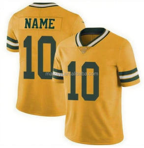 Meilleure qualité personnalisée #10 Love #8 Josh Jacobs #11Jayden Reed #0 Matthew Golden 1923 Maillot de football américain cousu classique - Product Image 6