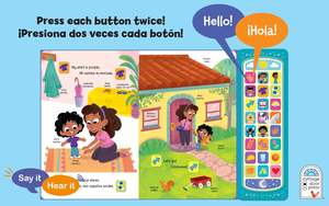 Idioma dual Inglés y <span class=keywords><strong>Español</strong></span> Primeras <span class=keywords><strong>palabras</strong></span> Botón de sonido programable Libro Aprendizaje inteligente para niños y niños en edad preescolar - Product Image 5