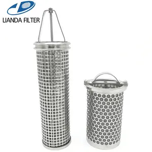 Stainless Steel Filter Stainless Steel Sintered Mesh Basket Filter Industrial Strainer Baskets Iron Wire Mesh Filter Disc CN;HEB