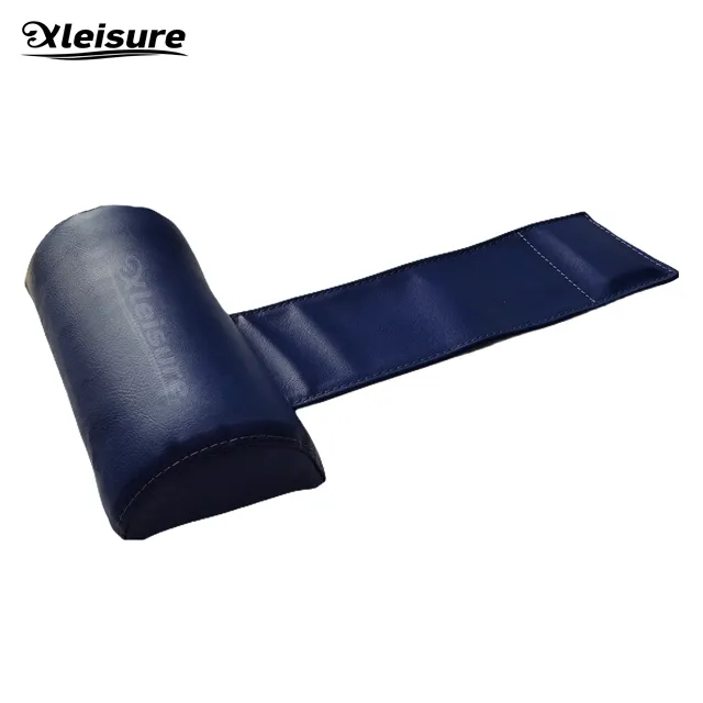 特別なデザインの可動式スパホットタブ枕、バスタブ用の青いヘッドレスト、ビニールスパホットタブネックレスト枕