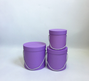 Luxury Cylinder Packaging <strong>Chocolate</strong> Boxes with Lid Christmas Decoration <strong>Valentine</strong> Rose Flower Gift Box Baby Clothes Set Box - Product Image 3