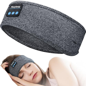 Precio de fábrica: Diadema deportiva con auriculares inalámbricos, audífonos deportivos para viajes y música, máscara de ojos azul, manos libres - Product Image 1