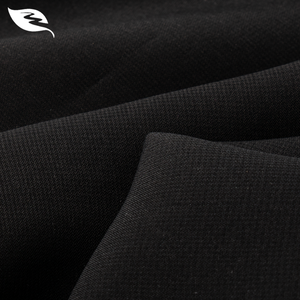 2025韓国黒アバヤ生地100% ポリエステルアバヤ黒ジョーゼットウールシフォンアバヤ生地女性ドレス - Product Image 4