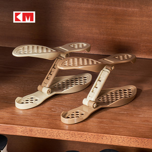 Estante de exhibición de zapatos KM1093, armario doméstico, estante de almacenamiento de zapatos de plástico desmontable, marco de soporte de zapatos - Product Image 2