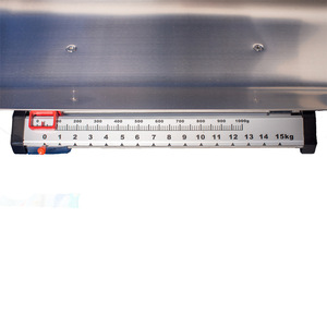 Báscula mecánica para bebés con bandeja rectangular, capacidad de 15 kg, para uso doméstico, medición de peso. - Product Image 2