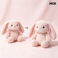 Peluche réversible Capybara, Pingouin, Ours, Lapin, Chat, Dinosaure – Jouet doux à double face pour la vente en gros et les cadeaux en vrac