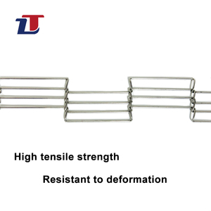רשת תיל נירוסטה 304 למסוע עוגיות וטורטיות תירס, עם אישור FDA, רשת תיל סולם - Product Image 4