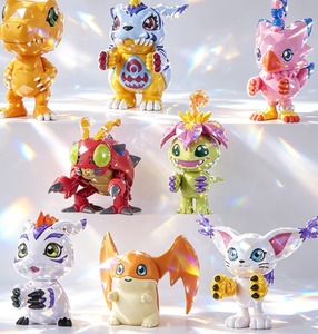 Venta al por mayor de figuras de acción de PVC de 3-4CM de los personajes japoneses <span class=keywords><strong>Agumon</strong></span>, Palmon, Patamon, Piyomon, Pukamon y Gomamon (12+ unidades) - Product Image 5