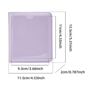 Álbum de Fotos Lerp&Wedding de Cuero PU de 5 Pulgadas para <span class=keywords><strong>Polaroid</strong></span> 600/W210/<span class=keywords><strong>300</strong></span>/400 Instax Wide Film Mini, con Carpeta - Product Image 2