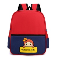 Sac à dos pour enfants avec impression de logo, en nylon et polyester, léger, pour les enfants de 3 à 5 ans, disponible en gros