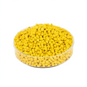 Masterbatch coloré haute fluidité de qualité alimentaire pour emballage, moulage par injection et soufflage, prix usine Vietnam, couleur personnalisable - Product Image 1