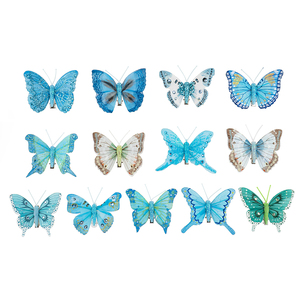 אירועים מסיבת Supplie דקורטיבי פאייטים נוצת קישוט פרפר אירוע דקור - Product Image 6