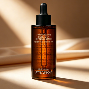 เซรั่มบำรุงผิวหน้า ATTATION motherwort collagen ช่วยปรับสภาพผิวให้เรียบเนียน ลดเลือนริ้วรอย สูตรเกาหลี สารสกัดจากพฤกษ์ธรรมชาติ สำหรับการดูแลผิวประจำวัน - Product Image 5