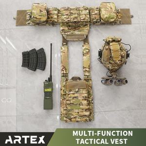 Chaleco Táctico Balístico Desmontable de Liberación Rápida, Ligero, para Entrenamiento al Aire Libre, Sistema Molle - Product Image 4