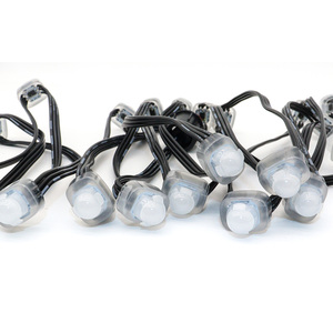 Thông minh ngoài trời 12mm đầy đủ màu sắc dẫn điểm đèn mô-đun vuông pixel dải ánh sáng tấm cho KTV Công viên giải trí mái hiên cá nhân - Product Image 2