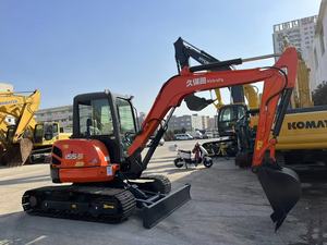 รถขุดไฮดรอลิกขนาดเล็กมือสอง Kubota KX155-3 น้ำหนัก 5 ตัน สำหรับงานดินในโครงการเชิงพาณิชย์  ระบบขับเคลื่อนหลายโหมด  ประสิทธิภาพสูง - Product Image 5