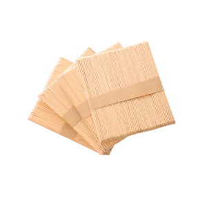 500 Piece Craft County Flat Natural Wood JUMBO Craft Popsicle Sticks 5 7/8  Inch