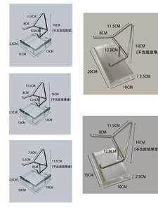 石石石石石標本ベースアクリル透明ディスプレイスタンド装飾クリスタル - Product Image 3