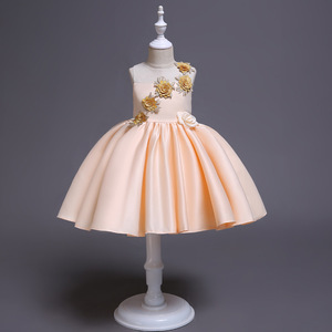 2090 Venta caliente Niños Frock Vestido <span class=keywords><strong>de</strong></span> niños Ropa <span class=keywords><strong>de</strong></span> bebé Ropa <span class=keywords><strong>de</strong></span> niños Vestido <span class=keywords><strong>de</strong></span> cumpleaños <span class=keywords><strong>para</strong></span> niños - Product Image 4