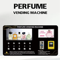 Distributeur automatique de parfum à haute rentabilité, distributeur de parfum en libre-service avec accepteur de billets pour boîte de nuit, bar