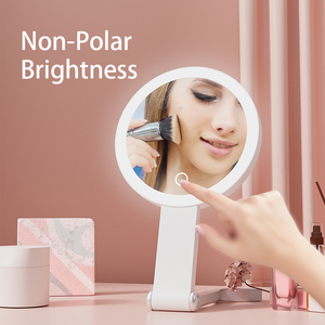 M32 <strong>Triple</strong> Hand <strong>Mirrors</strong> Magnifying Makeup <strong>Mirror</strong> Hand Held Double Sides 7X Costom Female <strong>Mirror</strong> - Product Image 3