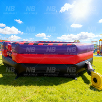 Toro Mecánico Inflable Personalizado para Niños, Juego de Rodeo para Parques Infantiles, Material de PVC, Tamaño Personalizado, Fácil de Instalar