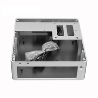RGeek OEM TA65 TA80 Estuches de aluminio Sin ventilador Computadora PC Chasis USB 3,0 HTPC Mini ITX Estuche, personalización de soporte