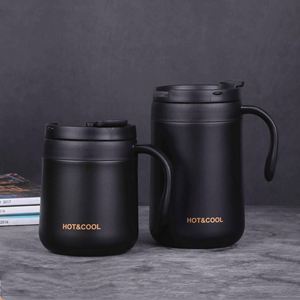 <b>Hot</b>&Cool Stainless Steel Vacuum Tumbler With Lid Minimalist Design <b>For</b> Office Travel 12-24 Hours Insulation - Product Image 2