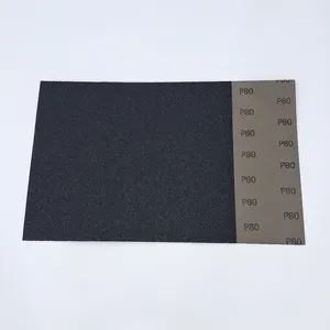High Quality 230x280mm Grit P60 P2000 Waterproof Paper 100% Silicon Carbide Abrasive Sand Paper Kraft Paper Backing For Wood