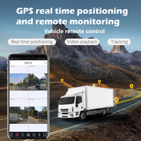 Solution MDVR panoramique 360° 8CH 4G HDD avec écran HD 7 pouces, caméra étanche, enregistrement en boucle, visualisation à distance CMSV, véhicule universel