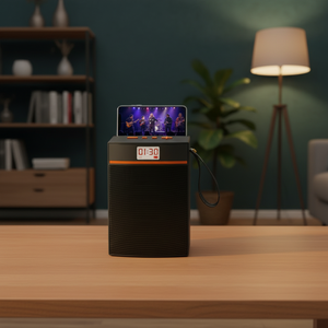 Mini haut-parleur <span class=keywords><strong>radio</strong></span> portable avec une puissance élevée de 20 W, système audio sans fil BT - Product Image 3