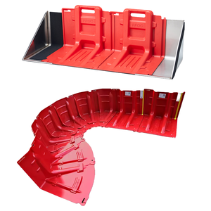 Barrera de plástico resistente a los rayos UV, resistente a la corrosión, fácil de almacenar - Product Image 3