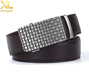 Cinturón de Cuero Genuino para Hombre con Logotipo Personalizado, Hebilla Automática Clásica, Cinturón de Cuero Vacuno de Grano Completo para Hombre - Product Image 5