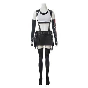 Costume <span class=keywords><strong>de</strong></span> cosplay <span class=keywords><strong>Final</strong></span> <span class=keywords><strong>Fantasy</strong></span> <span class=keywords><strong>VII</strong></span> <span class=keywords><strong>Remake</strong></span>, robe <span class=keywords><strong>de</strong></span> cosplay Tifa Lockhart pour les fêtes d'Halloween - Product Image 4