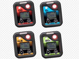 ริเคน 04 ซีรีส์เครื่องตรวจจับออกซิเจน (O2) แบบดิจิตอล LCD - Product Image 4