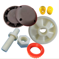 Custom PA66 Nylon Injection Molding Bracket Glass Filled Nylon Accessories